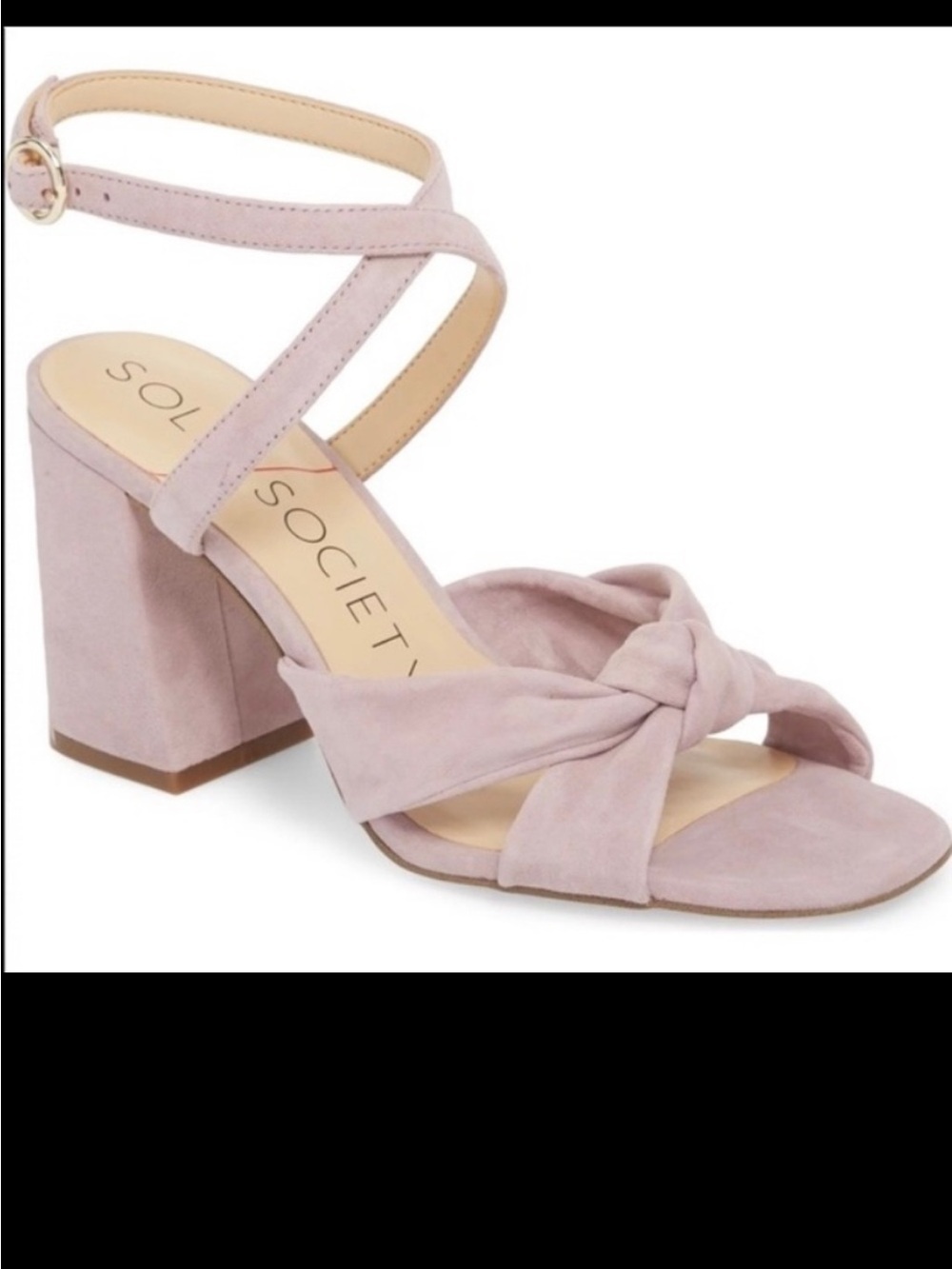 𝅺New Sole Society Joanan Sandals Pastel Lavender